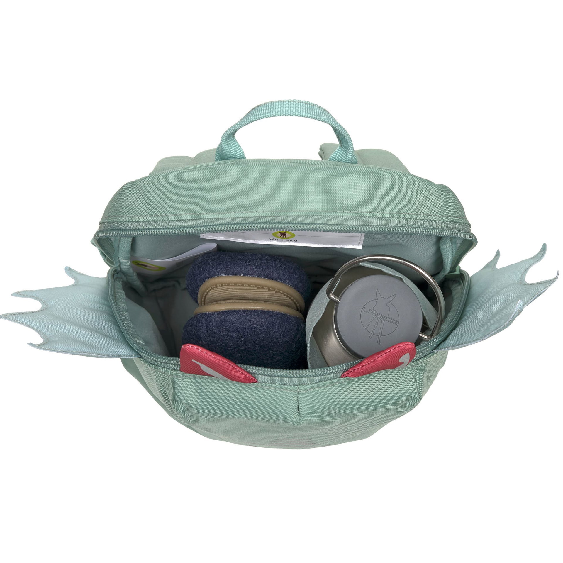 handtasche, kleine tasche, reisezubehör, lila/pastellfarbene taupe, kordelgriff
