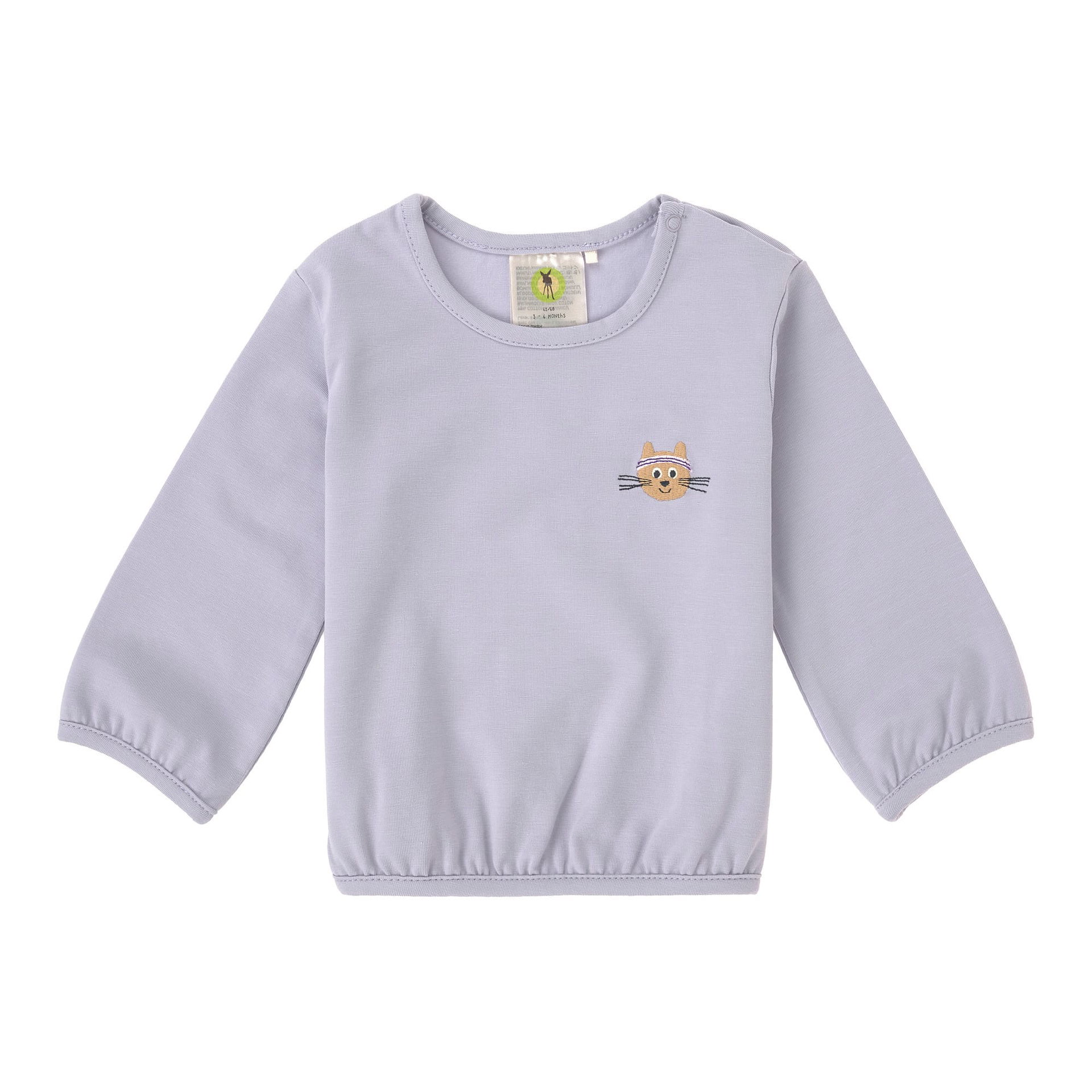 Bild 1 PreOrder 2026 - Long Sleeve Shirt Ribbed GOTS  pastel lilac, Bekleidung, Langarm, Ärmel, Hemd, T-shirt, Langarm, Ärmel, T-shirt, Pullover, Sweatshirt, Langarm, Ärmel, T-shirt, Pullover, Sweatshirt, Langarm, Ärmel, T-shirt, Pullover, Sweatshirt