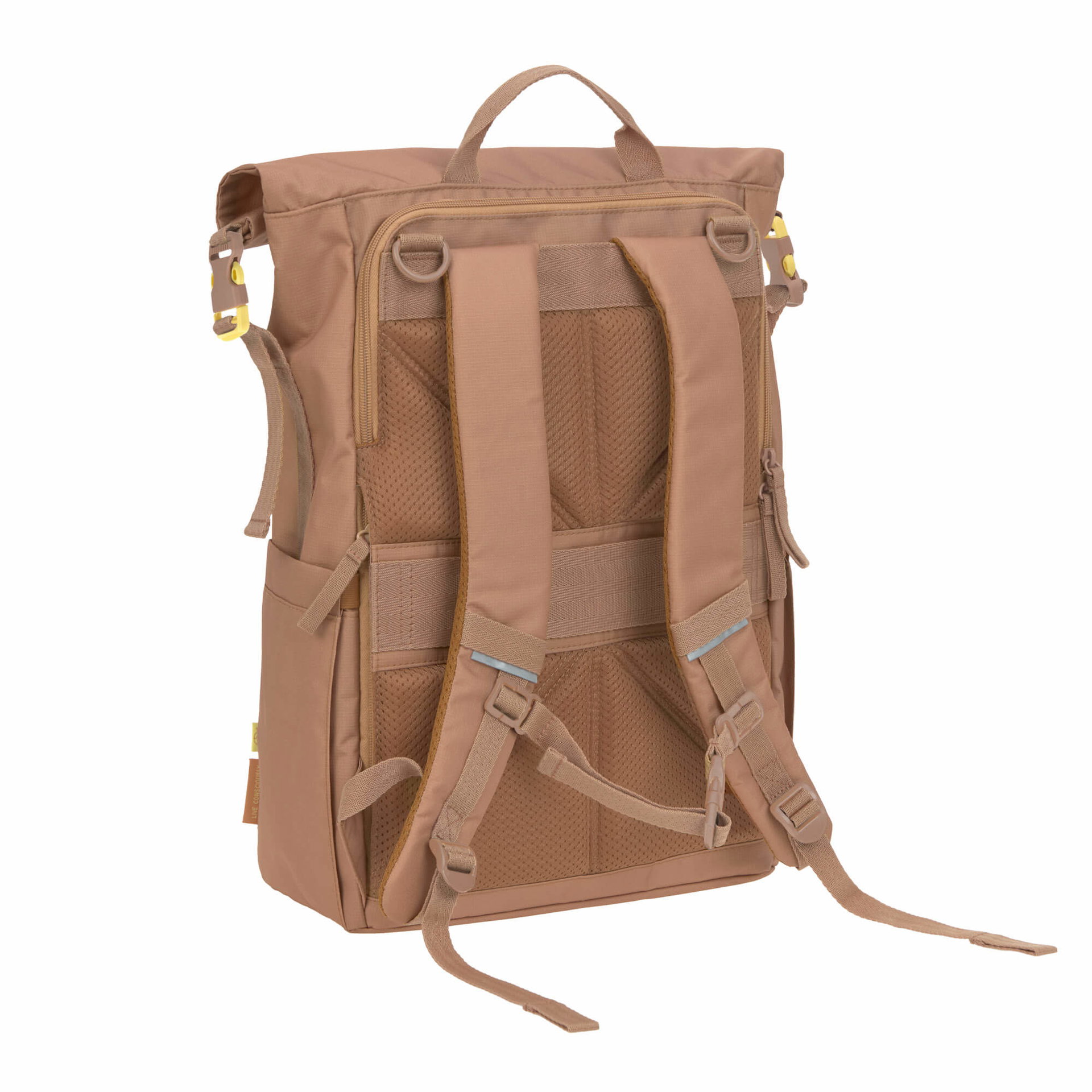 Wickelrucksack - Outdoor Rolltop Backpack, Mandel