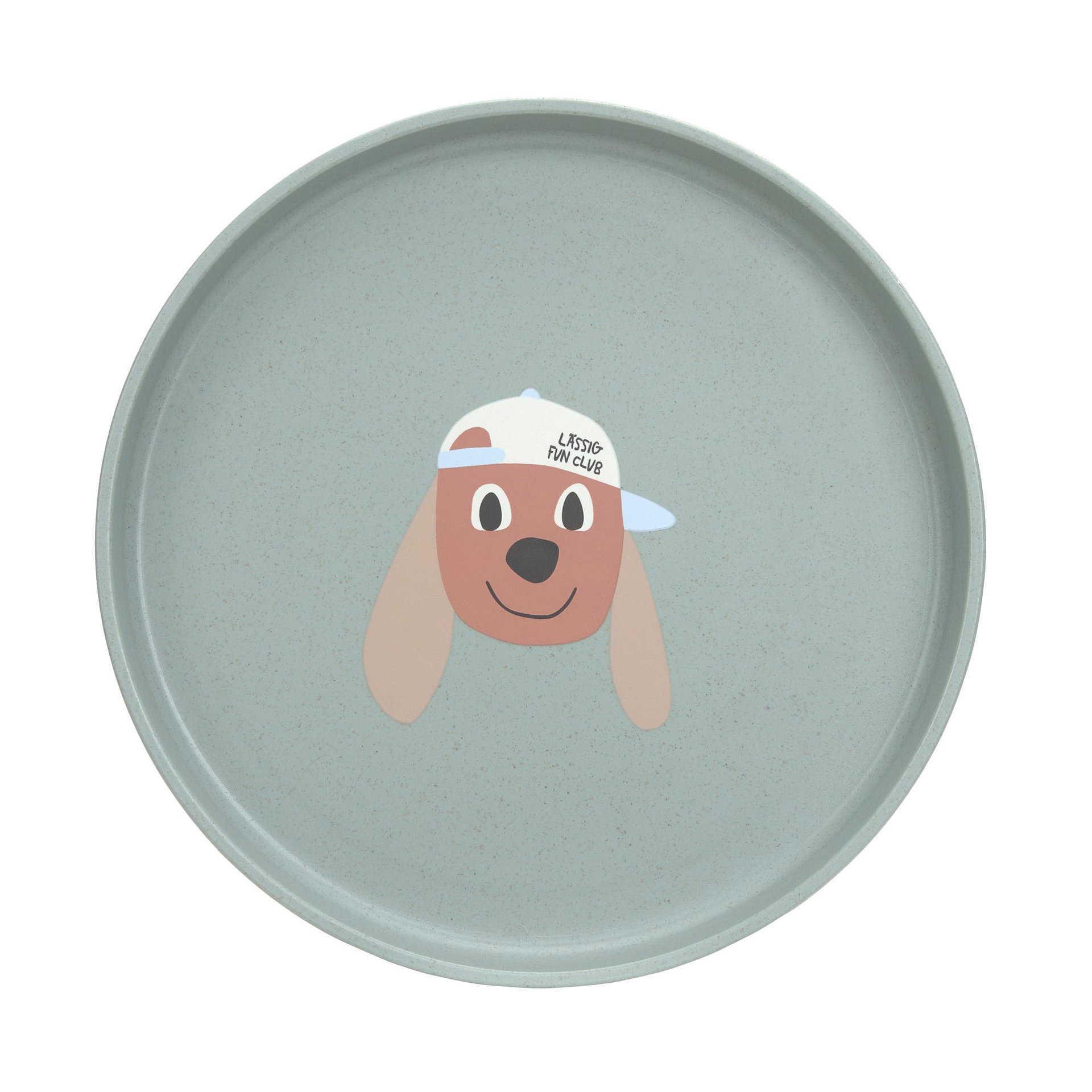 Bild 2 Plate PP/Cellulose Tiny Team Dog, Essen, Mahlzeit, Teller, Gericht, Töpferei