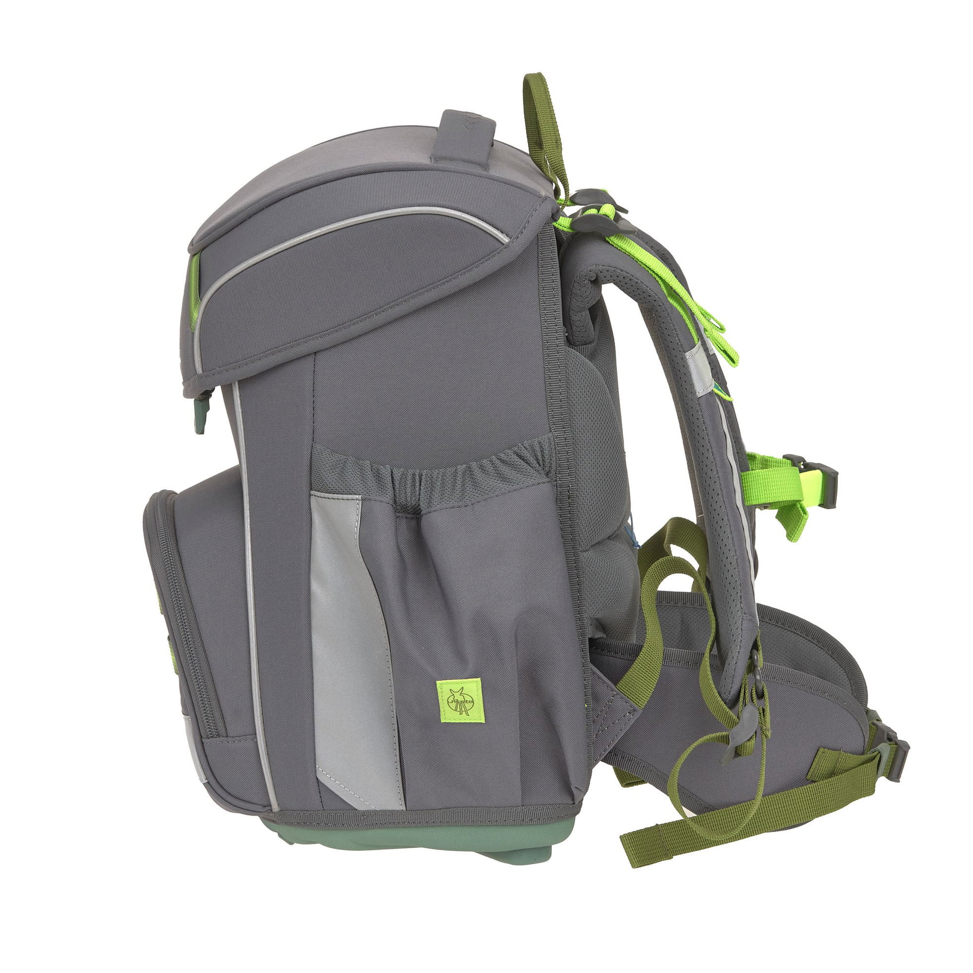 Schulranzen Set 7-teilig Slim - Unique, Anthrazit