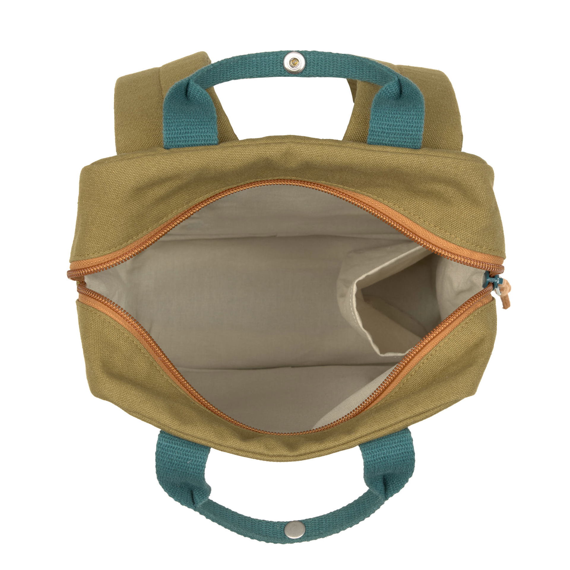Little One Me Square Backpack Small, olive
