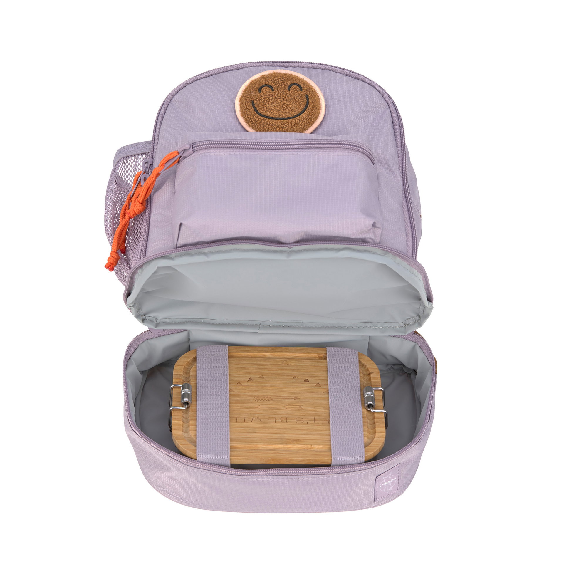 baggy lilac mini backpack Big Hit Loungefly making it adaptable to your carrying preference Your Highness Puff Puff Purple