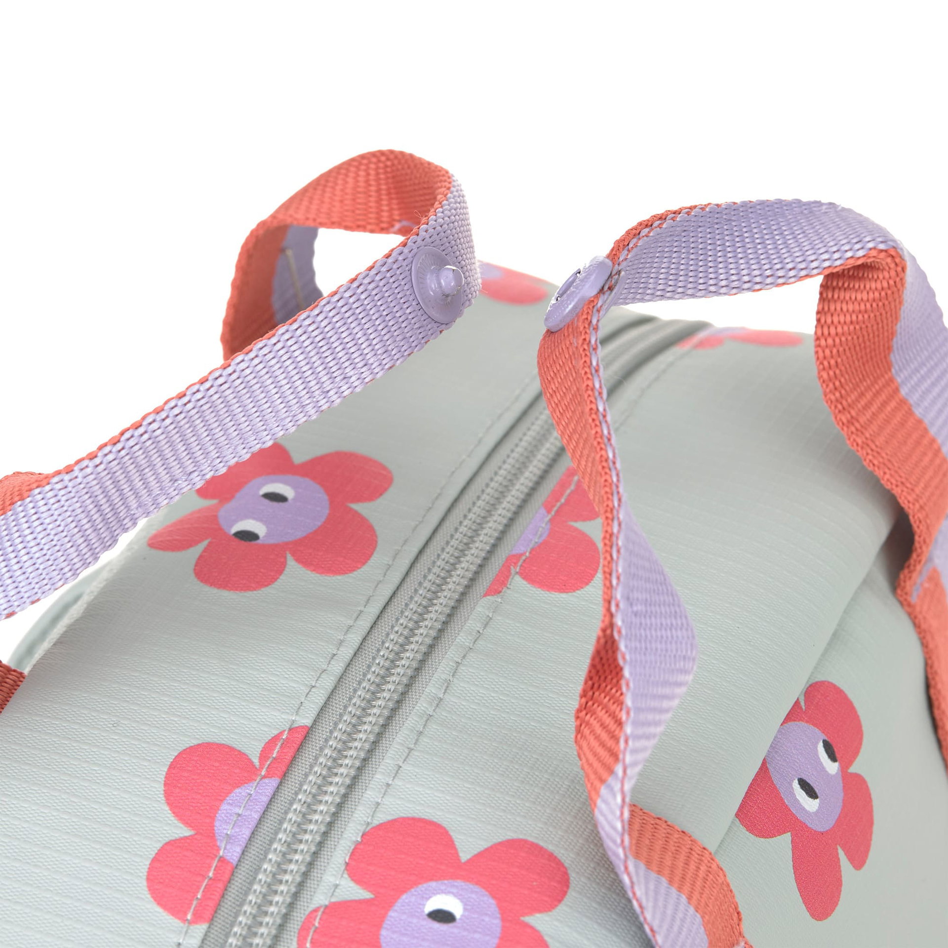 Kinder-rucksack, Gepäck, Rucksack, Blumenmuster, Reißverschluss
