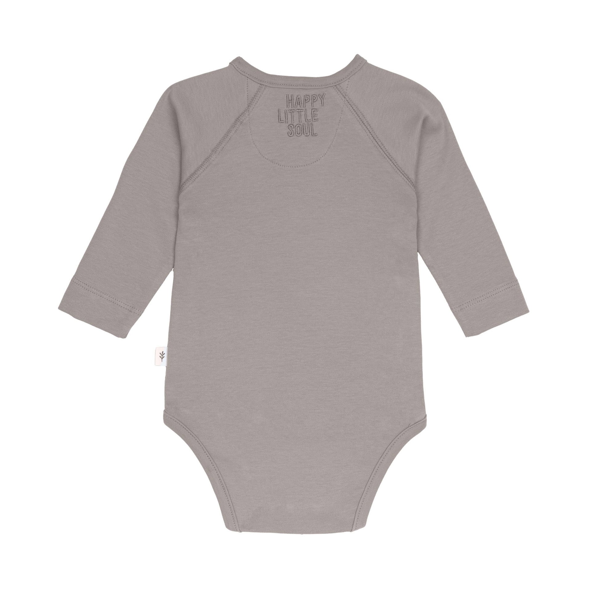 Bild 7 Baby Wickelbody langarm - Bio Baumwolle, Zitrone Taupe, Bekleidung, Langarm, Ärmel, T-Shirt, Pullover
