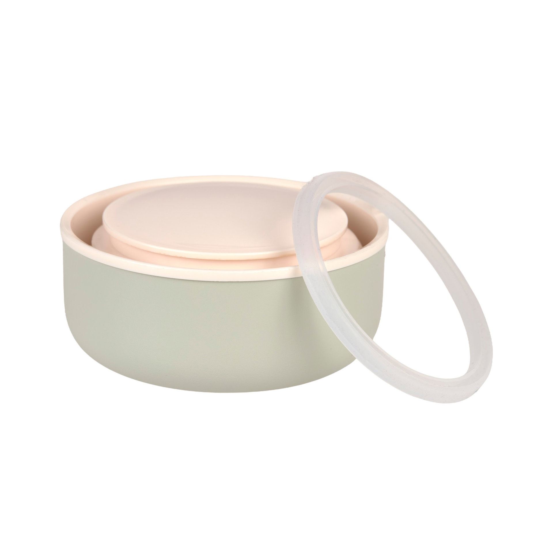 Cosmetic jar, Cream jar, Screw-top lid, Travel size, Container