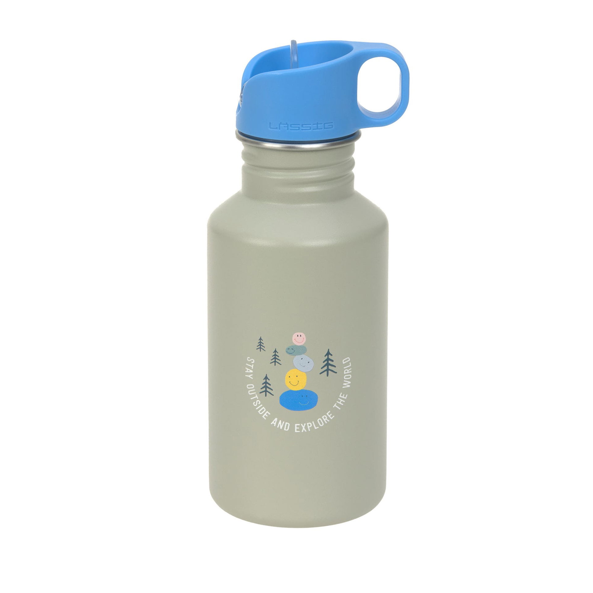 Bild 1 Bottle Stainless Steel Sunny Explorer green/blue, Flasche, Wasserflasche, Shaker, Krug, Flasche, Wasserflasche, Shaker, Krug