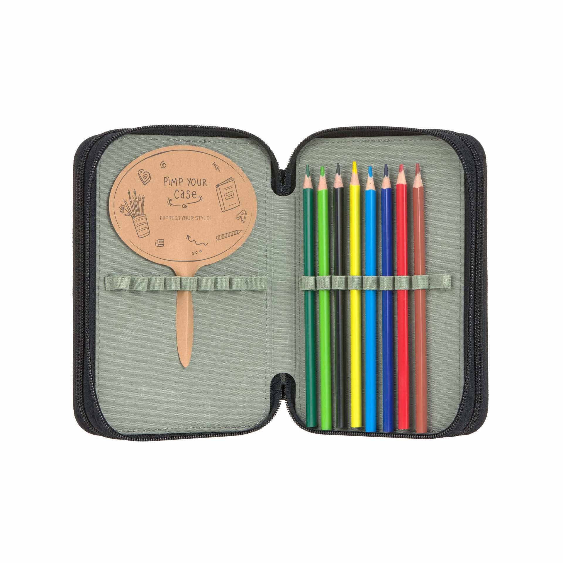 Schule Buntstift-Set, Buntstifte, Etui, Kunstkit, Pinsellose Zeichenmaterial