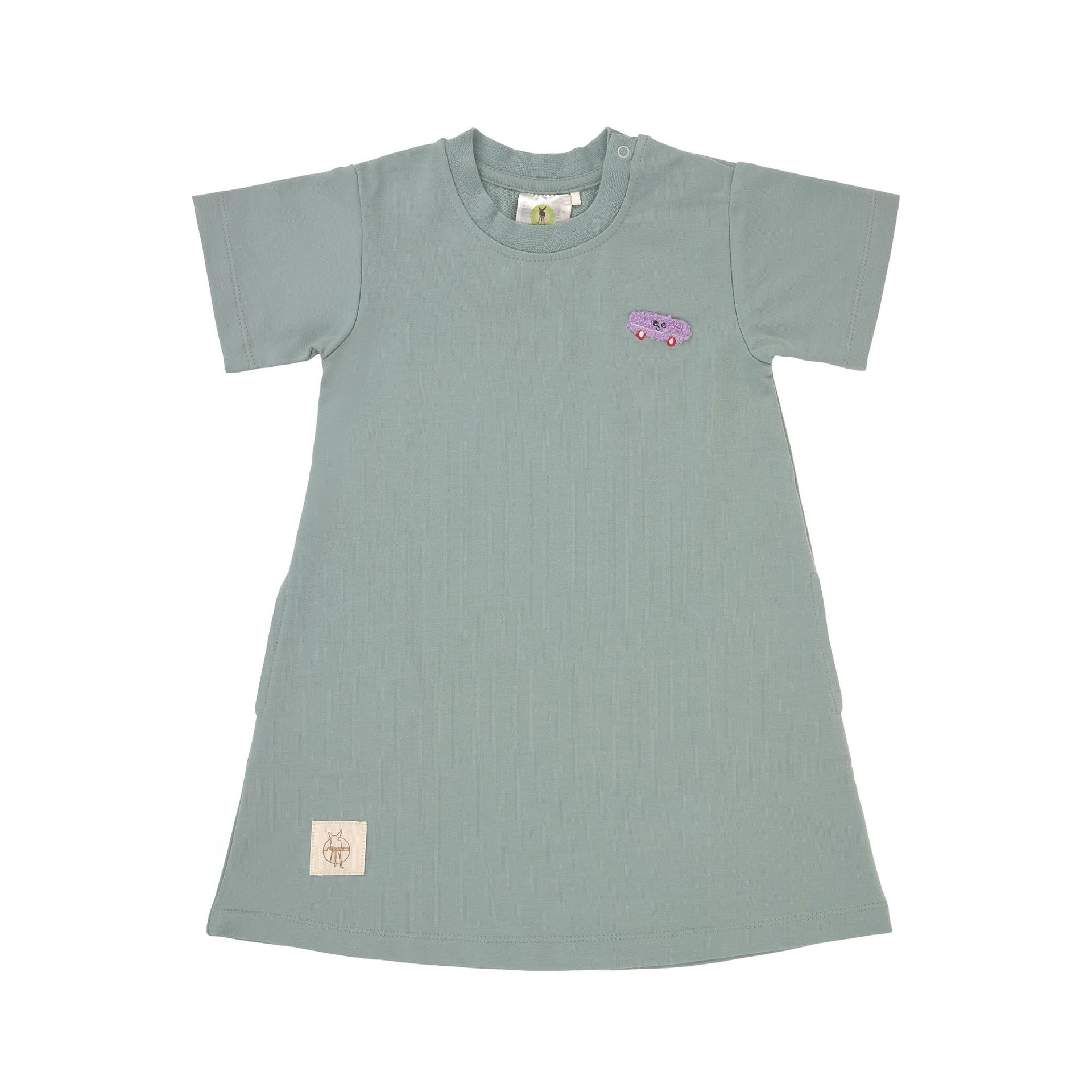 Bild 1 PreOrder 2026 - Dress GOTS granite green, Bekleidung, T-shirt, Unterhemd, Hemd, Bekleidung, T-shirt, Hemd, Bekleidung, T-shirt