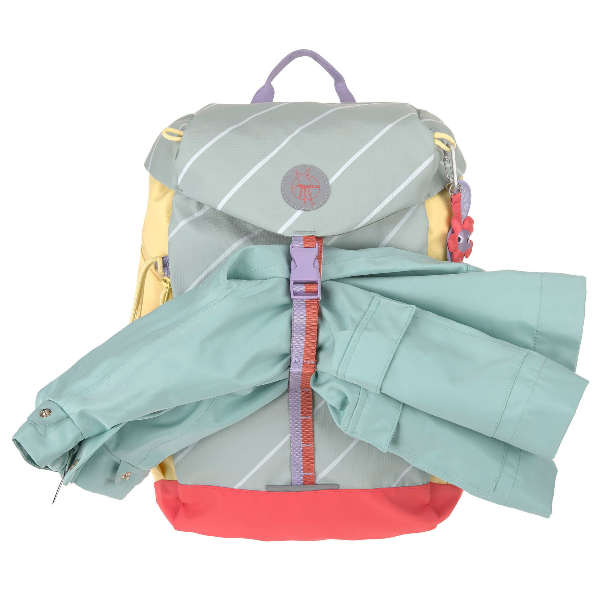 Rucksack, Kinder, Wasserfest, Mehrfarbig, Klettverschluss