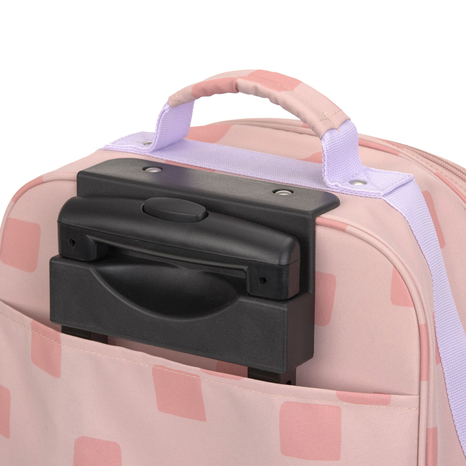 Bild 7 Kinderkoffer - Trolley Pattern Party, Rosa, Tasche