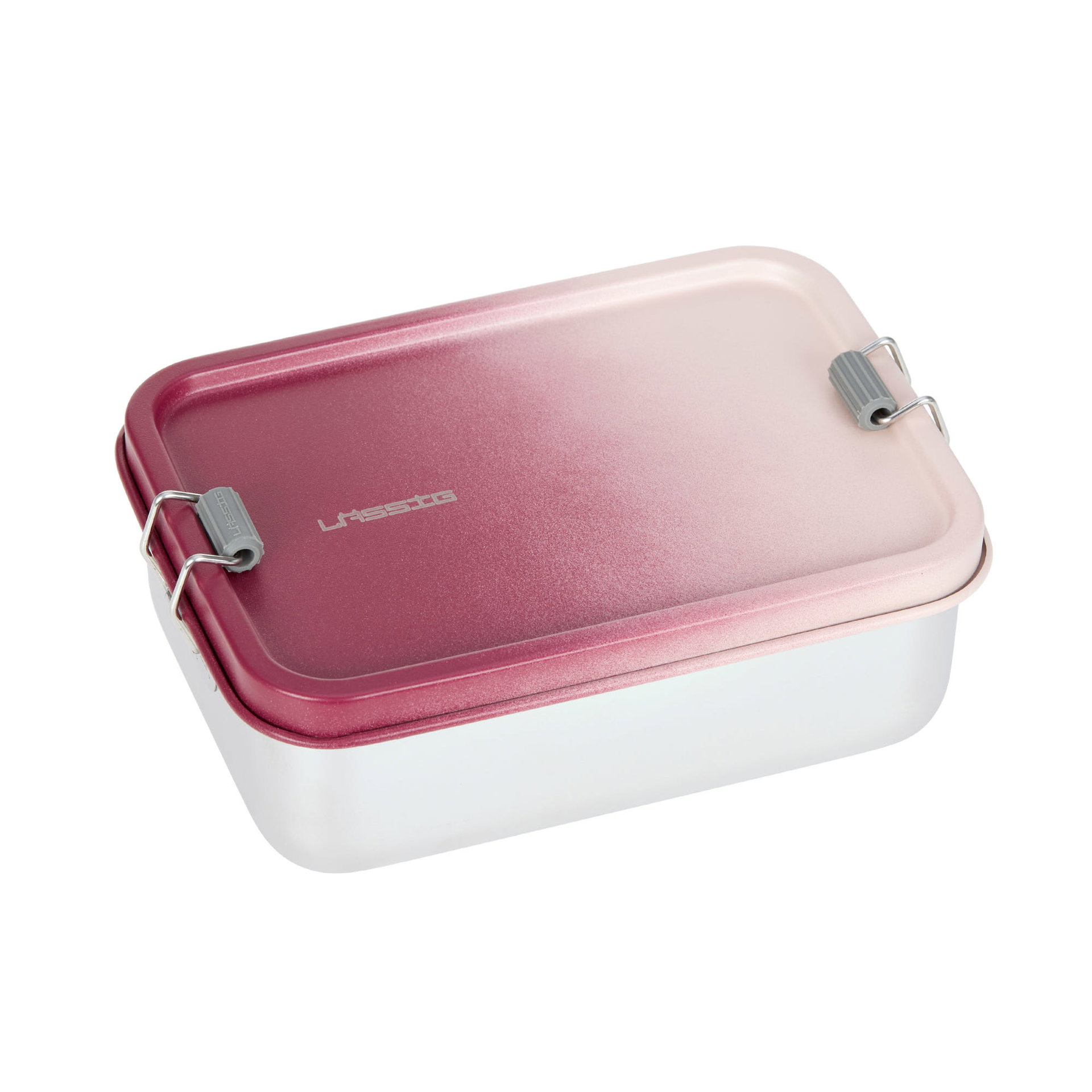 Brotdose Kinder - Edelstahl Lunchbox, Unique, Rosa