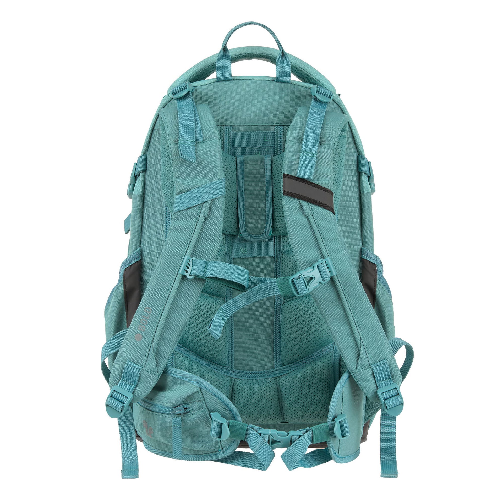 Rucksack, Türkis, Schulterriemen, Mesh-Padding, Mehrere Fächer