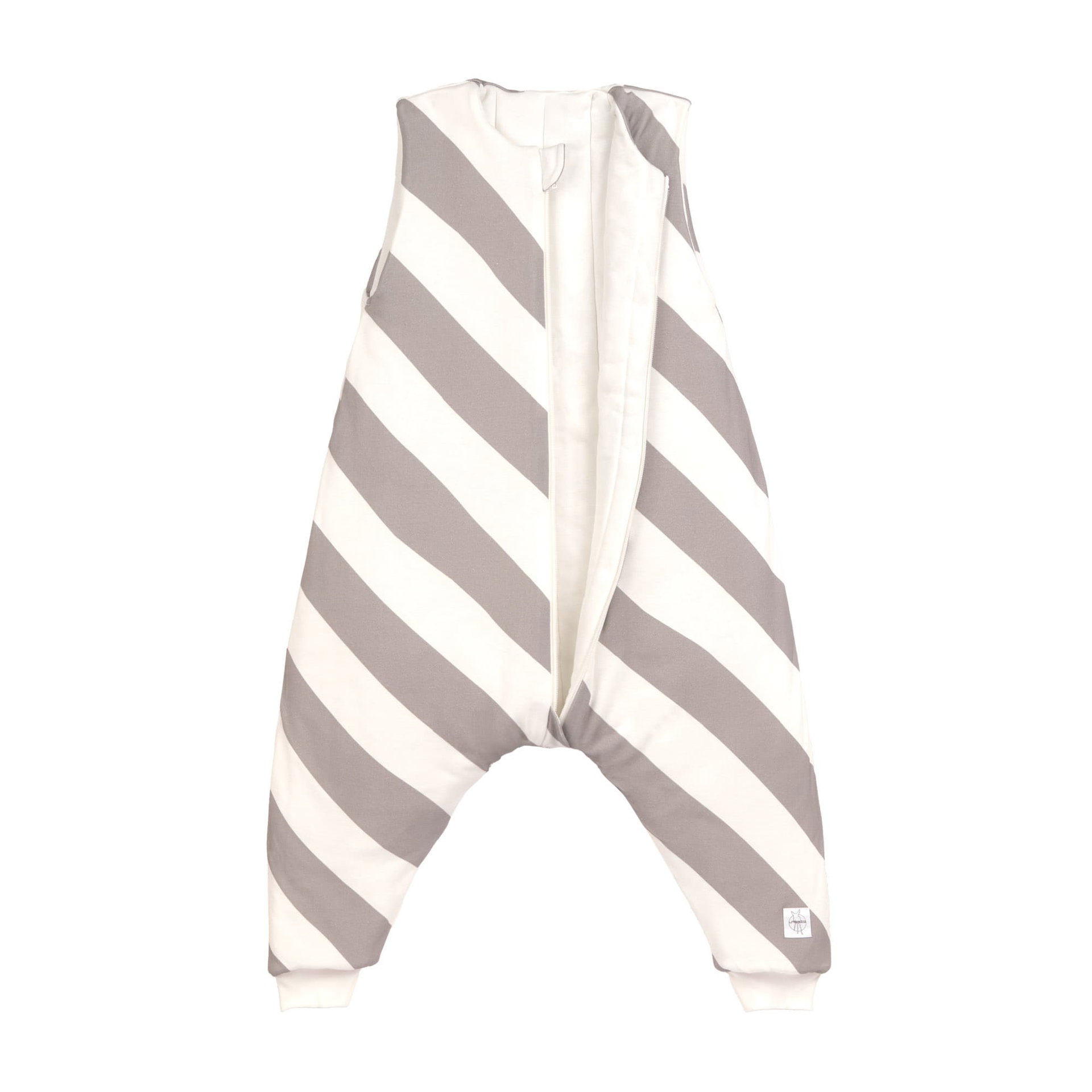 Bild 4 Kinder Schlafoverall 2,5 TOG - Striped, nature taupe, Bekleidung, Mantel, Kurze Hose, Hosen, Dekoration für Zuhause