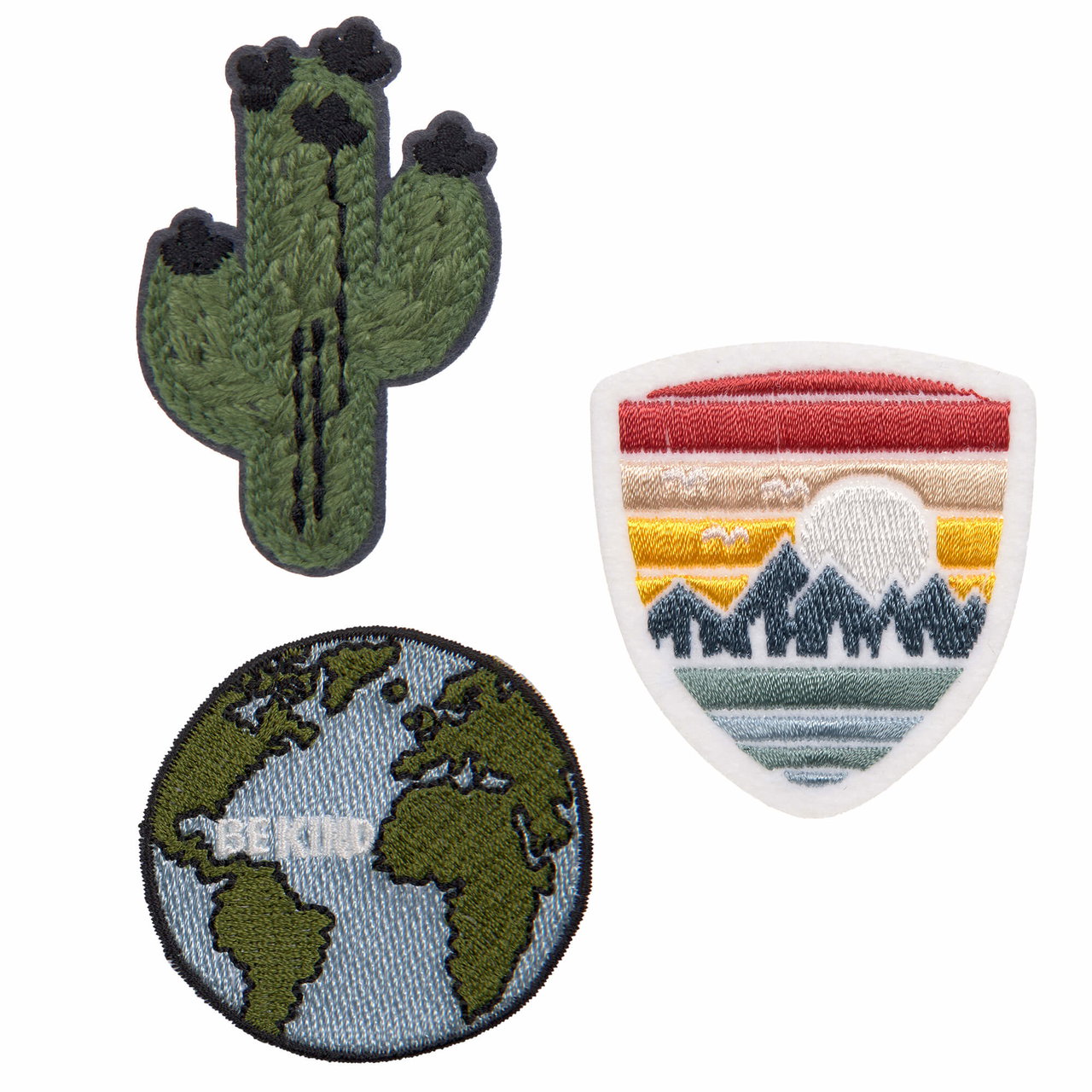 Textil Sticker Textil-Sticker (3 Stk) - Schul Set Unique, Einhorn | Lässig