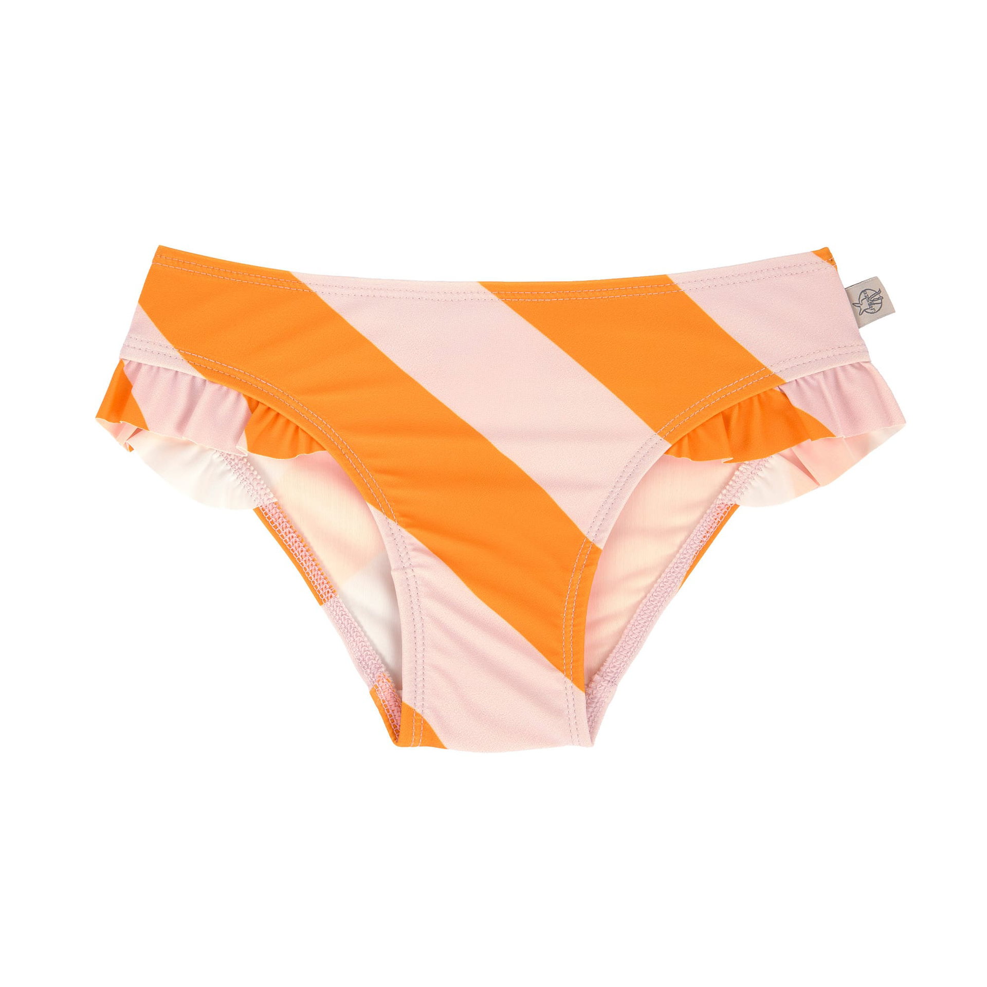 Bild 1 PreOrder 2026 -  Bikini Pants Stripes pale pink/orange, Unterwäsche, Dessous, Höschen, Tanga, Windel, Unterwäsche, Dessous, Höschen, Bademode, Windel