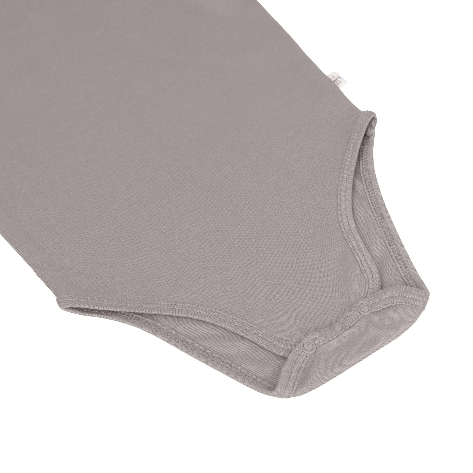 Bild 5 Baby Wickelbody langarm - Bio Baumwolle, Zitrone Taupe