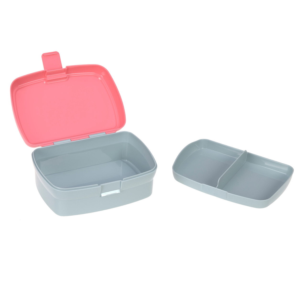 Lunchbox Enfant LÄSSIG - Acier Inoxydable Et Bambou, Sans BPA - École Ou Pique-nique