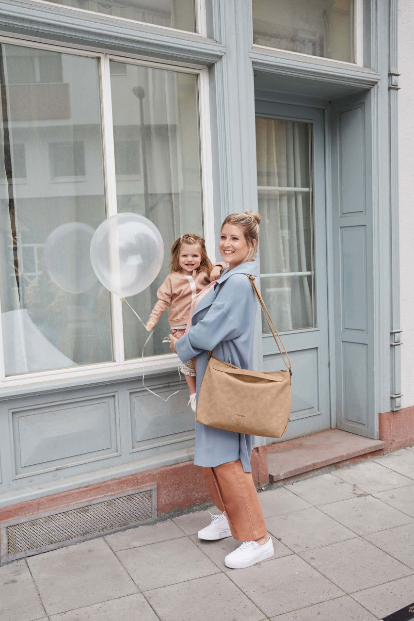 Borsa Fasciatoio Inglesina Aptica XT - Grigio, Capiente, Impermeabile, Con Tracolla Regolabile E Fasciatoio Estraibile