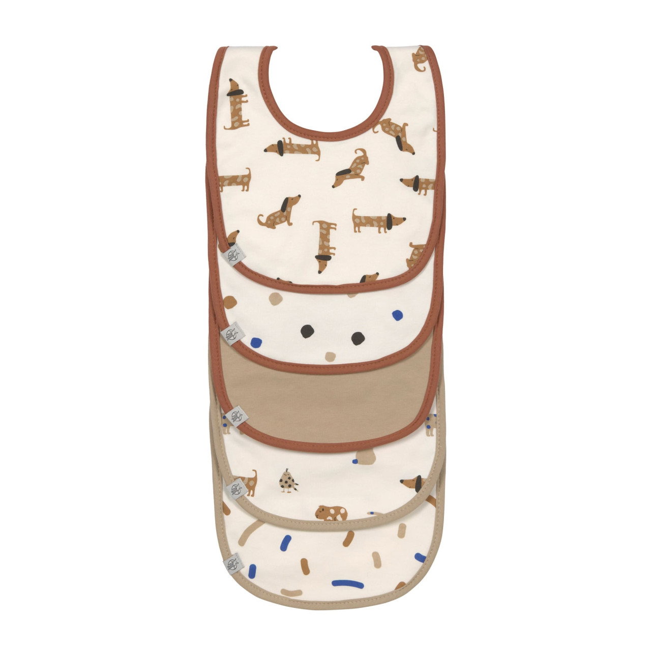 Bavette SAFARI En Coton Éponge - 29x35 Cm, Élastique Et Insert à Broder - Fabriqué En Italie, Pour Enfants - 13